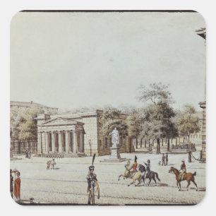 Sticker Carré La nouvelle Watch House, à côté de l'Armory, Berli