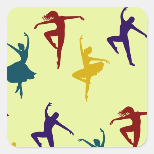 Sticker Carré Là où la passion rencontre la précision (Devant)