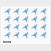 Sticker Carré La Pays-Bas de l'eau (Feuille)