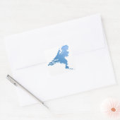 Sticker Carré La Pays-Bas de l'eau (Enveloppe)