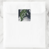 Sticker Carré La péninsule de Kamchatka (Sac)