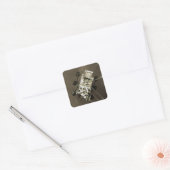 Sticker Carré La persévérance arrive sur Mars (Enveloppe)