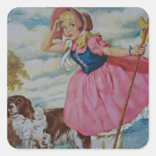 Sticker Carré La petite BO font bip-bip