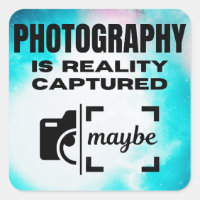 La photographie est la réalité capturée - Peut-êtr