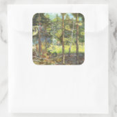 Sticker Carré La pinède (Sac)