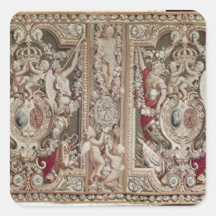 Sticker Carré La Portiere du Célèbre Atelier Gobelins