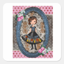 La poupée de papier violette : un conte de prune e