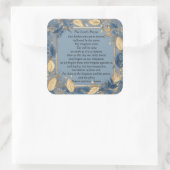 Sticker Carré La prière du Seigneur (Sac)