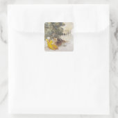 Sticker Carré La princesse du Bengale, vers 1889 (Sac)