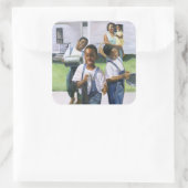 Sticker Carré La répétition 2000 (Sac)