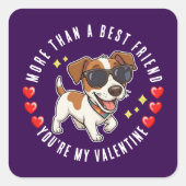 Sticker Carré la Saint-Valentin (Devant)