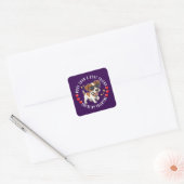 Sticker Carré la Saint-Valentin (Enveloppe)