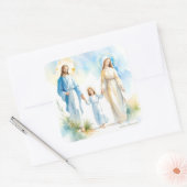 Sticker Carré La Sainte Famille (Enveloppe)