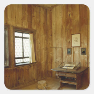 Sticker Carré La salle de Luther dans le château de Wartburg