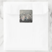 Sticker Carré La Salle De Risque (Sac)