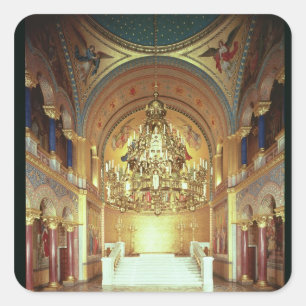 Sticker Carré La salle du Trône du nord
