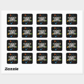STICKER CARRÉ LA SCIENCE COMPTE (Feuille)