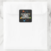 STICKER CARRÉ LA SCIENCE COMPTE (Sac)