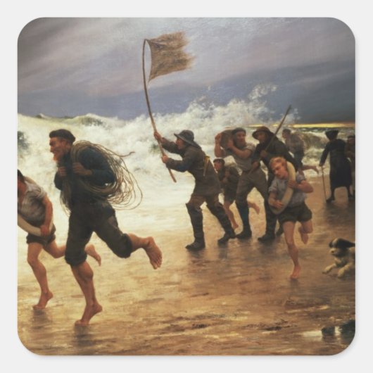 Sticker Carré La Secourt (Devant)