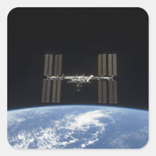 Sticker Carré La Station Spatiale Internationale 10