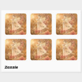 Sticker Carré La Sylphide (Feuille)