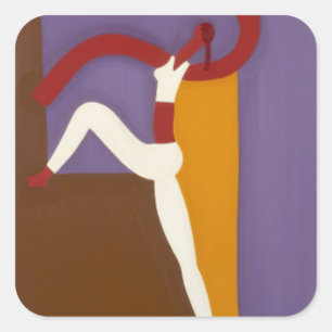 Sticker Carré La Sylvie divine 2007