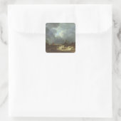 Sticker Carré La tempête (Sac)