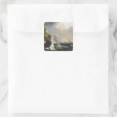 Sticker Carré La tempête (Sac)