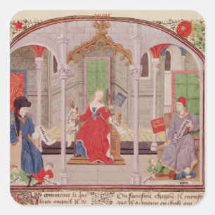 Sticker Carré La théorie de la justice