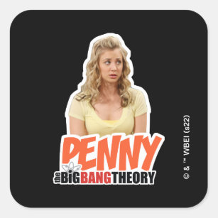 Sticker Carré La théorie du Big Bang   Penny