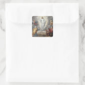 Sticker Carré La Transfiguration (huile sur cuivre) (Sac)