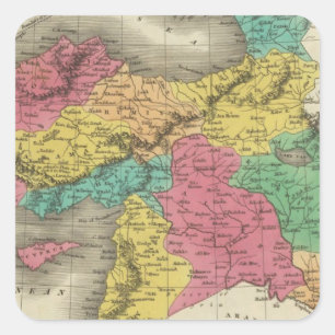 Sticker Carré La Turquie en Asie 3