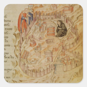 Sticker Carré La Veuve de Roma