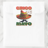 STICKER CARRÉ LA VICTOIRE DU MEXIQUE. (Sac)