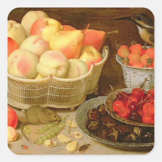 Sticker Carré La vie (Devant)