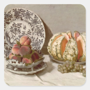 Sticker Carré La vie de Claude Monet   toujours, 1872