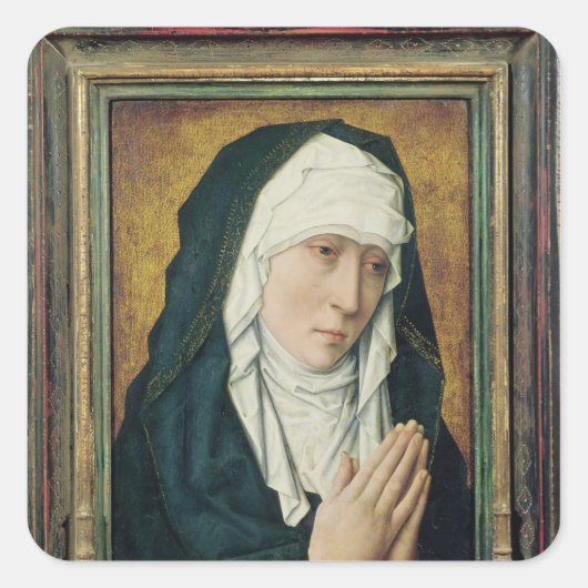 Sticker Carré La Vierge de la Douleur 2 (Devant)