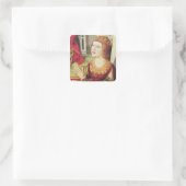 Sticker Carré La Vierge des rois catholiques 2 (Sac)