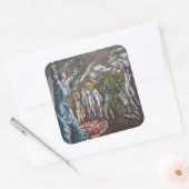 Sticker Carré La vision de Saint John (Enveloppe)