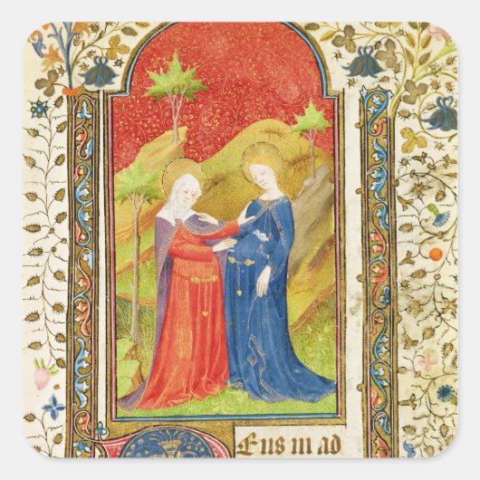 Sticker Carré La Visitation (Devant)