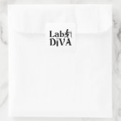 Sticker Carré Laboratoire technique (Sac)