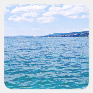 Sticker Carré Lac Zurich