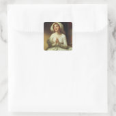 Sticker Carré Lady Hamilton Prier (Sac)