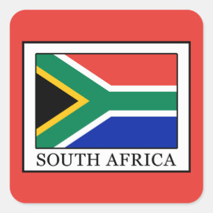 Sticker Carré L'Afrique du Sud