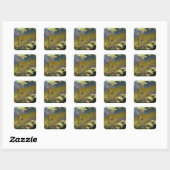 Sticker Carré L'Agapanthus (Feuille)