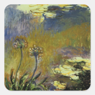 Sticker Carré L'Agapanthus