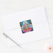 Sticker Carré Lakshmi Goddess (Enveloppe)