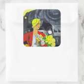 Sticker Carré L'Allemagne veut vous voir (Sac)