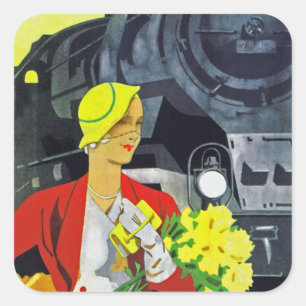 Sticker Carré L'Allemagne veut vous voir