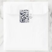 Sticker Carré L'Amour Brille_ (Sac)